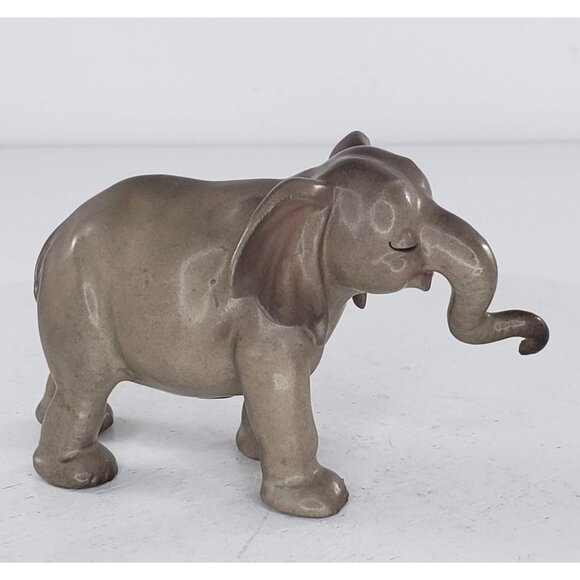 Josef Originals Elephant Figurine Mom Trunk Down - Picture 3 of 6